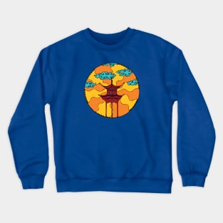 Temple Mandala Crewneck Sweatshirt